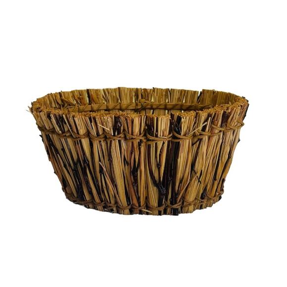 Pier 1 Imports Basket Storage Organizer Bath Office Decorative - Picture 1 of 12